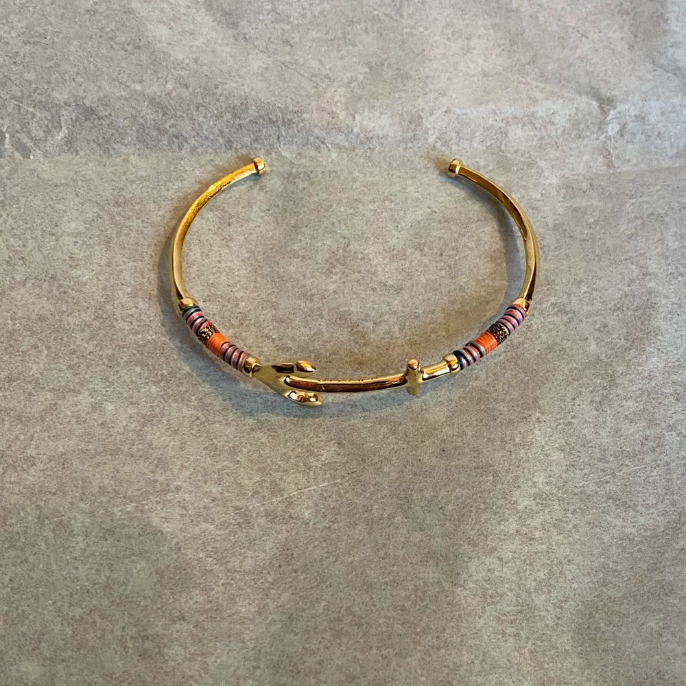 Stella & Dot Anchor Cuff Bracelet